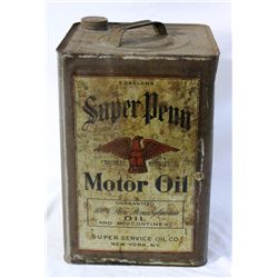 Super Penn Motor Oil 5 gal. Can