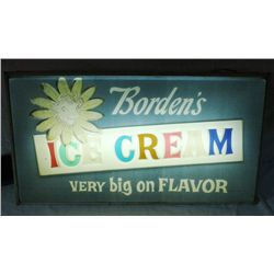 Borden's Ice Cream Light-up Sign