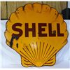 Image 2 : Shell Double-sided Porcelain Sign