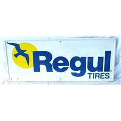Regul Tire Single-sided Tin Sign