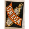 Image 1 : Omega Watches Concave Single-sided Porcelain Sign