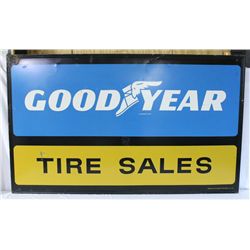 Goodyear Tire Sales Self-framed Tin Sign