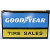 Image 1 : Goodyear Tire Sales Self-framed Tin Sign