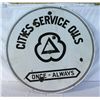 Image 1 : White Cities Service Oils Porcelain Sign