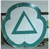 Image 1 : Green City Service Double-sided Porcelain Sign