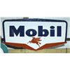 Image 1 : Mobil w/ Pegasus Single-sided Porcelain Sign