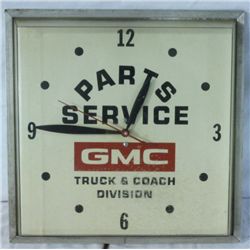 GMC Parts Service Clock