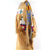 Image 3 : NATIVE AMERICAN BUCKSKIN BEADED DRESS/ MOCCASINS