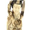 Image 1 : CHINESE CARVED IVORY EMPEROR AND EMPRESS TUSKS