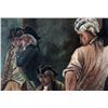 Image 5 : GEORGE MORLAND COLONIAL MILITARY DUEL OIL PAINTING