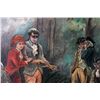 Image 7 : GEORGE MORLAND COLONIAL MILITARY DUEL OIL PAINTING