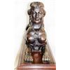 Image 2 : MAITLAND-SMITH LARGE BRONZE SPHINX WITH BASE