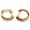 Image 2 : LADIES 14KT YELLOW GOLD DIAMOND FASHION EARRINGS