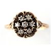 Image 2 : LADIES VINTAGE 14KT YELLOW GOLD DIAMOND RING