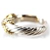 Image 2 : LADIES 18KT YG/STERLING DAVID YURMAN DIAMOND RING