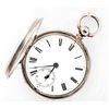 Image 2 : HALLMARKED SILVER 1842 SWING MOVEMENT POCKET WATCH