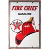 Image 1 : 1956 TEXACO FIRE CHIEF SIGN WITH PUMP DOOR GEORGIA