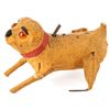 Image 1 : 19TH CENTURY PAPER MACHE WIND UP TOY DOG