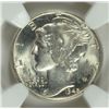 Image 2 : 1945 MERCURY DIME, NGC MS-65