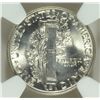 Image 3 : 1945 MERCURY DIME, NGC MS-65