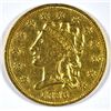Image 1 : 1836 $2.50 CLASSIC GOLD VF