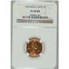 Image 1 : 1960 ONE CENT SMALL DATE NGC PF68 RED!