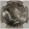 Image 2 : 1923 PEACE DOLLAR NGC MS66