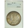 Image 1 : 1885-O MORGAN SILVER DOLLAR, ANACS MS-64 COLOR!