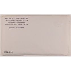 1964 U.S. MINT SET ORIGINAL ENVELOPE