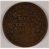 Image 1 : 1837 HARD TIMES TOKEN (SPECIE PAYMENTS SUSPENDED) G/VG