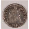 Image 1 : 1858 SEATED HALF DIME XF/AU