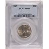 Image 1 : 1947 WASHINGTON QUARTER PCGS MS65