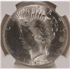 Image 2 : 1923 PEACE DOLLAR NGC MS66