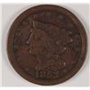 Image 1 : 1853 HALF CENT F/VF