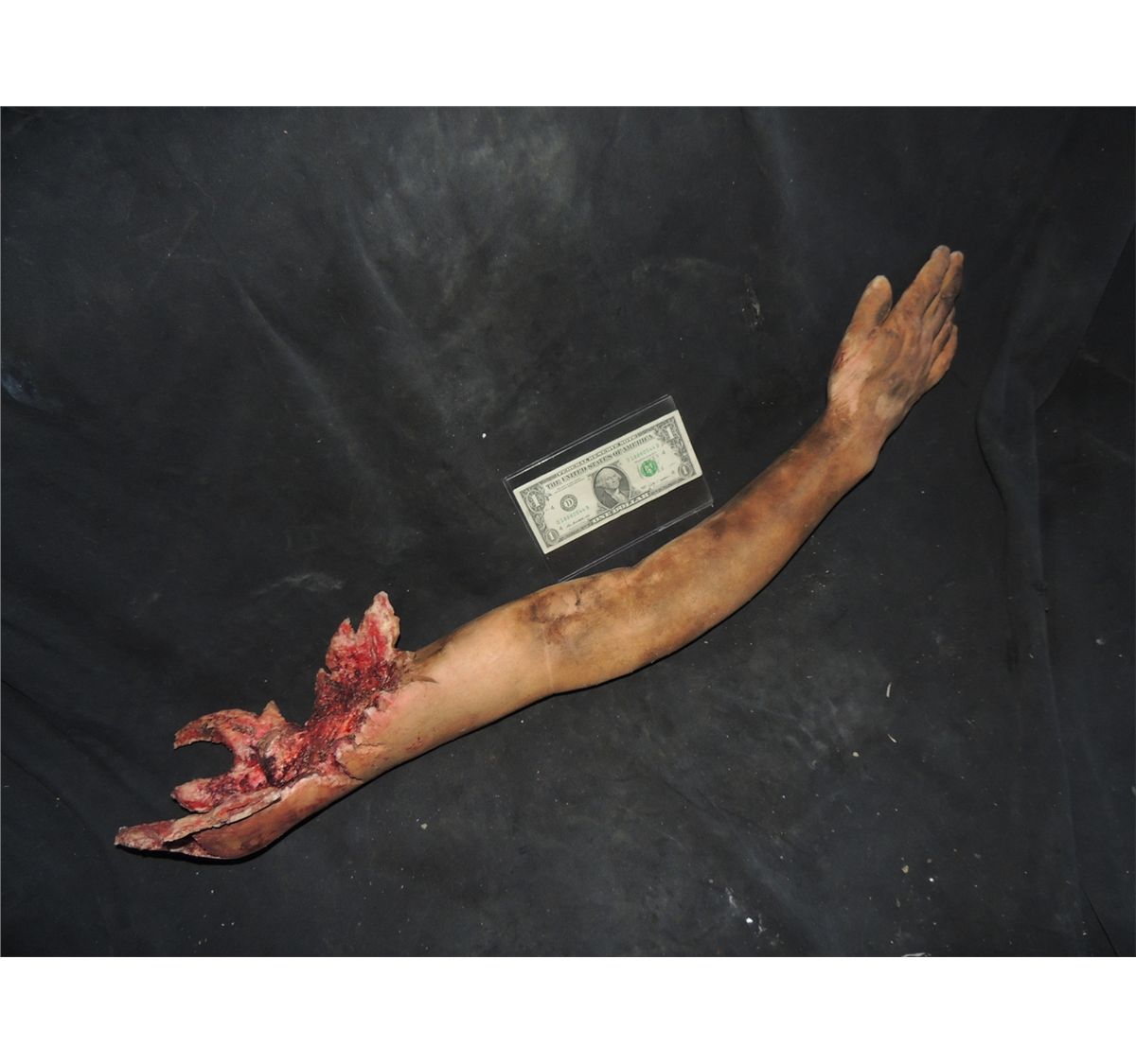 Torn Off Silicone Arm With Excellent Gore At Shoulder Torn Off Silicone Arm With Excellent Gore At Shoulder