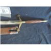 Image 2 : WIZARD DREAM SCREEN USED HERO LONG SWORD WITH LEATHER SHEATH WOOD HANDLE 2 NO RESERVE!