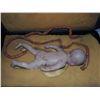 Image 2 : SOLID SILICONE COMPLETE BABY WITH UMBILICAL CORDS AND CUSTOM TRAVEL CASE