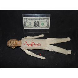 CHILD'S SCREEN USED VOODO DOLL CHUCKY KILLS THE PRIEST WITH