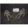 Image 2 : ALTERED ALIEN CREATURE SUIT HANDS WEARABLE MATCHED PAIR 2