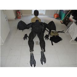 BLOOD THE LAST VAMPIRE WINGED VAMPIRE DEMON CREATURE MONSTER SUIT COSTUME COMPLETE