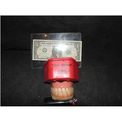 HELLBOY SCREEN USED STUNT TEETH ORIGINALS TODD BRYANT