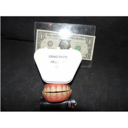 HELLBOY SCREEN USED STUNT TEETH #1 CRAIG DAVIS