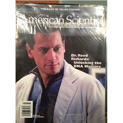 FANTASTIC 4 SCREEN USED HERO MR FANTASTIC MAGAZINE