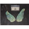 Image 1 : HELLBOY SCREEN USED HERO ABE SAPIEN PAIR OF FEET 2 NO RESERVE!