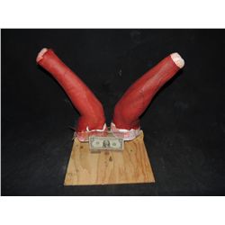 HELLBOY MATCHED PAIR OF FULL ARMS UNUSED BACK UPS