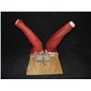 Image 1 : HELLBOY MATCHED PAIR OF FULL ARMS UNUSED BACK UPS