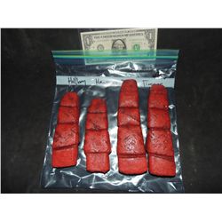 HELLBOY RIGHT FIST HAND OF DOOM FINGERS COMPLETE SET 1