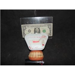HELLBOY SCREEN USED STUNT TEETH HONZA KOMOND