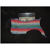 Image 1 : SEED OF CHUCKY SCREEN USED BLOODY SWEATER HUGE SWATCH WITH VELCRO FROM DEATH SCENE