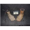 Image 1 : 300 SCREEN USED HERO IMMORTAL FEET MATCHED PAIR 1